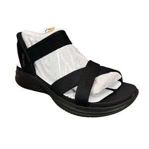 Skechers Ultra Flex 3.0 Never Better Hands Free Slip ins Women’s Black Sandals